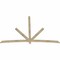 Ekena Millwork Alberta Rough Sawn Timber Gable Bracket, Douglas Fir, 108"W x 72"H x 2"D x 4"F, 16/12 Pitch GBW108X72X0204ALB00RDF - alternate 5